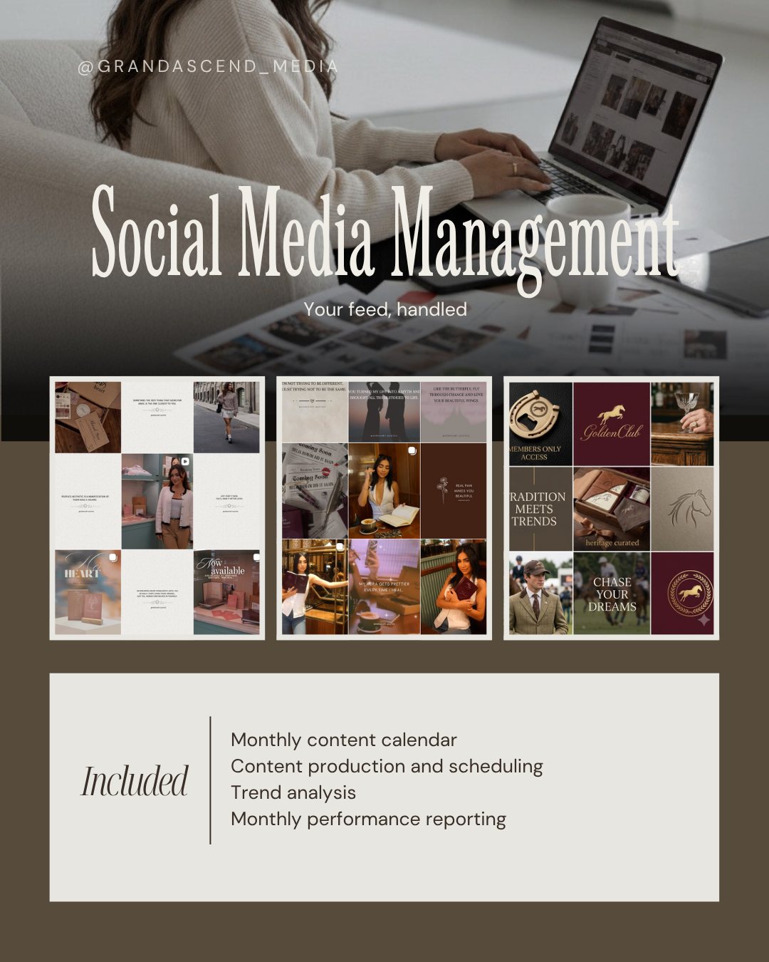 GrandAscend Social Media Management service