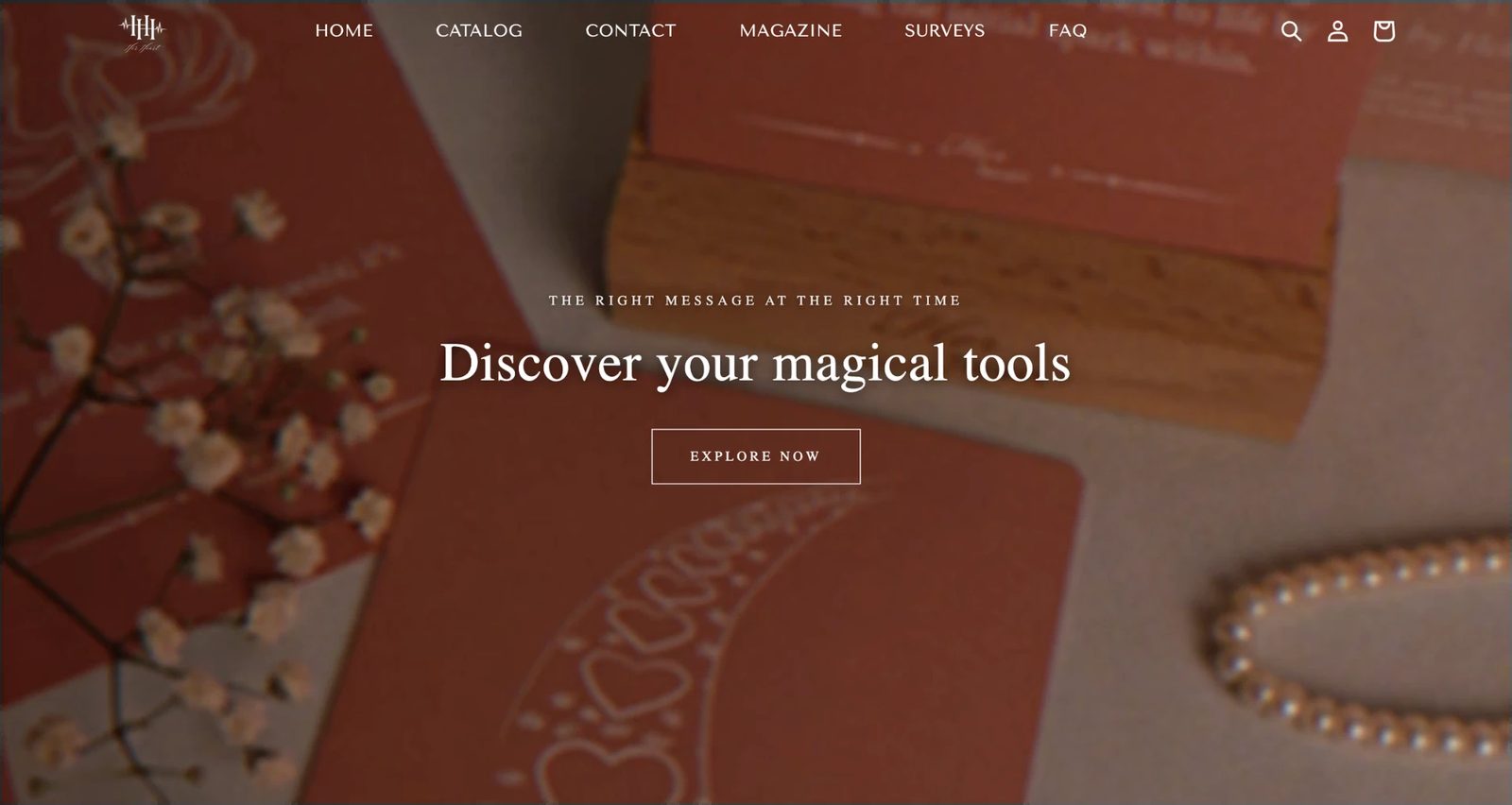 The HerHeart website